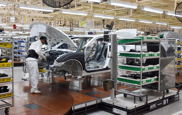Produccion industrial de Tailandia cae por sexto mes consecutivo hinh anh 1