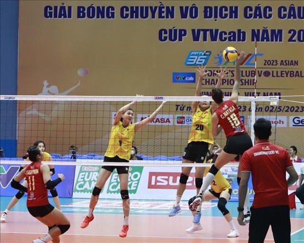 Vietnam conquista Campeonato Asiatico de Clubes de Voleibol Femenino 2023 hinh anh 1