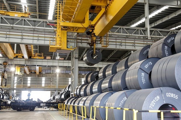 Ventas de acero de Hoa Phat totalizan casi 500 mil toneladas en abril hinh anh 1