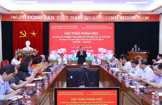 Aprecian valores de los legados del Presidente Ho Chi Minh hinh anh 1