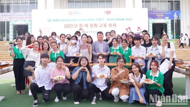 Celebran segundo Festival de Intercambio Cultural Vietnam-Corea del Sur hinh anh 1