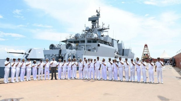 Armadas de Indonesia e India realizan ejercicio conjunto hinh anh 1