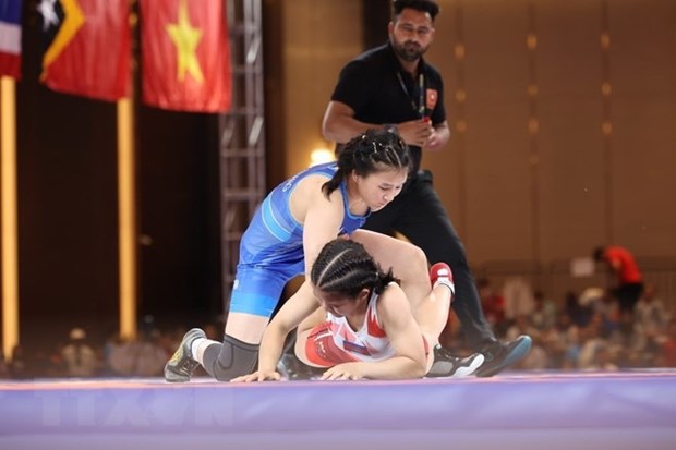Atletas aseguran mas medallas de oro para Vietnam en SEA Games 32 hinh anh 1