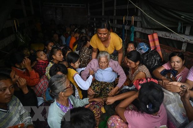 Declaran 17 areas afectadas por desastres en Myanmar hinh anh 1