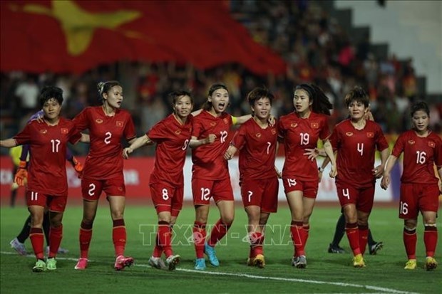 Seleccion de futbol femenina de Vietnam, campeona de SEA Games por cuarta vez consecutiva hinh anh 1