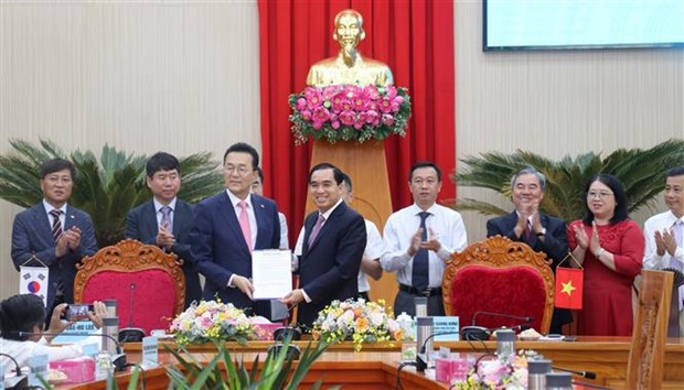 Urbes de Vietnam y Corea del Sur establecen cooperacion para desarrollo hinh anh 1