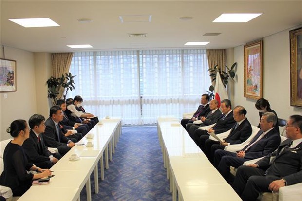 Alianza Parlamentaria de Amistad Japon-Vietnam dispuesta a impulsar nexos bilaterales hinh anh 1