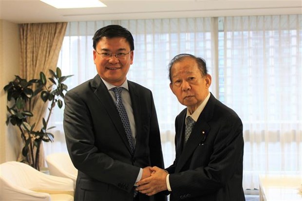 Alianza Parlamentaria de Amistad Japon-Vietnam dispuesta a impulsar nexos bilaterales hinh anh 2