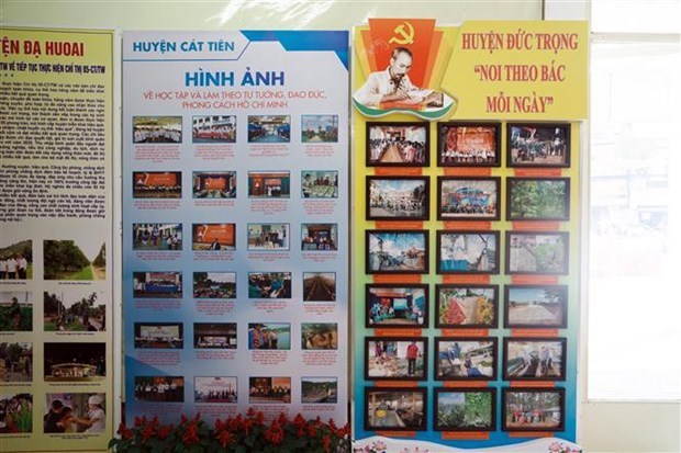 Celebran numerosas actividades para rendir homenaje al Presidente Ho Chi Minh hinh anh 2