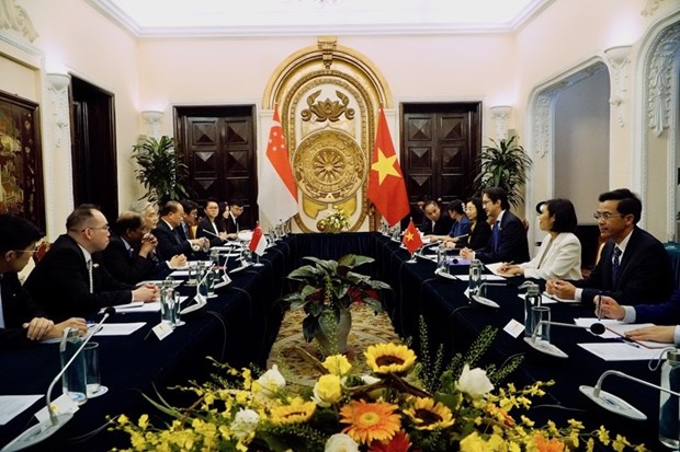 Organizan XV Consulta Politica Vietnam-Singapur hinh anh 1