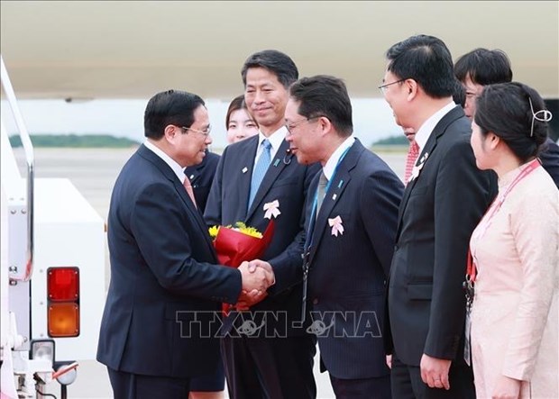 Primer Ministro de Vietnam llega a Hiroshima hinh anh 1