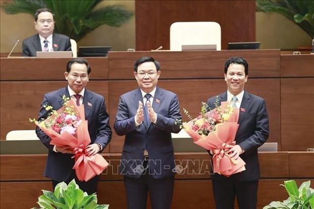 Asamblea Nacional de Vietnam aprueba resoluciones sobre el personal hinh anh 1