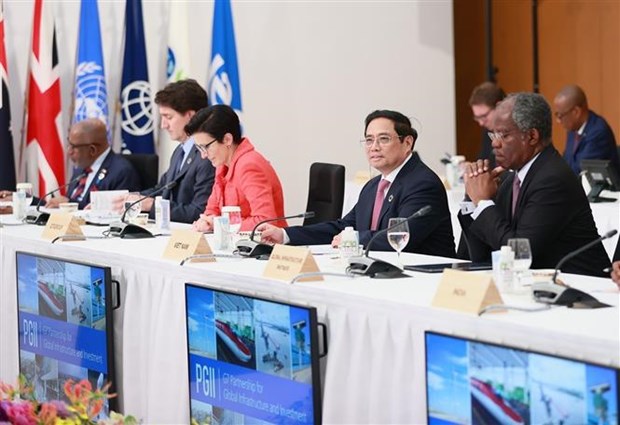Evaluan de exitosa participacion del premier de Vietnam en Cumbre del G7 hinh anh 1