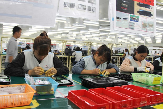 Bac Giang se esfuerza por obtener 21,3 mil millones de dolares de valor de produccion industrial hinh anh 1