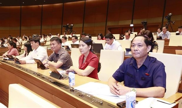 Asamblea Nacional de Vietnam debate proyecto de Ley de Licitacion hinh anh 1