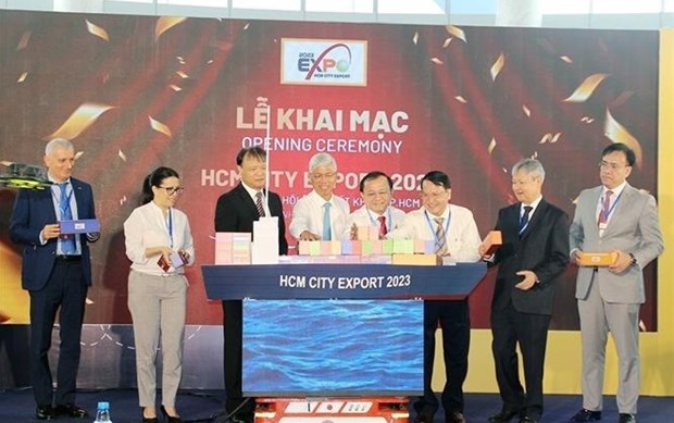 Inauguran Foro y Feria de Exportacion de Ciudad Ho Chi Minh 2023 hinh anh 1