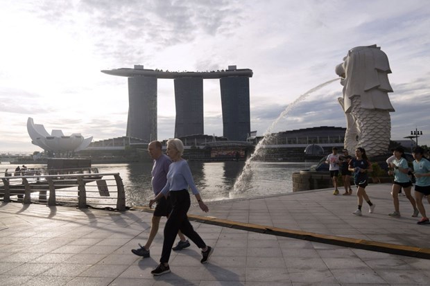 Economia de Singapur crece 0,4% en el primer trimestre de 2023 hinh anh 1