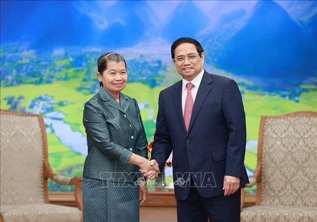 Vietnam y Camboya abogan por promover mas nexos bilaterales hinh anh 1