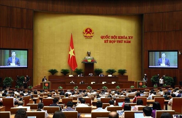 Parlamento de Vietnam debate leyes de Policia Popular y de Migracion hinh anh 1