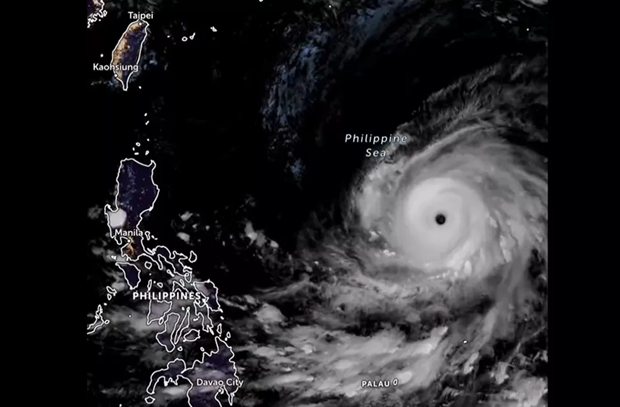 Filipinas sufrira lluvias torrenciales debido al tifon Mawar hinh anh 1