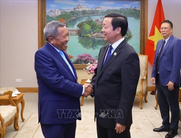 Vietnam y Laos promueven cooperacion en transferencia de tecnologia hinh anh 1