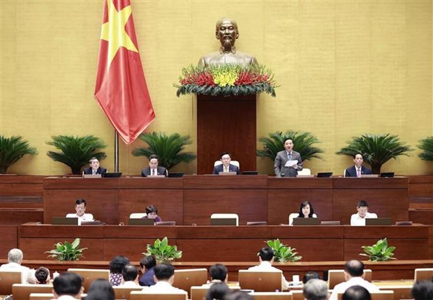 Evalua Parlamento vietnamita uso de recursos para lucha contra COVID-19 hinh anh 1