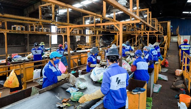 Ciudad Ho Chi Minh aplica tecnologia en gestion de residuos domesticos hinh anh 1