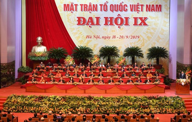 Emiten instruccion sobre magna cita del Frente de la Patria de Vietnam hinh anh 1