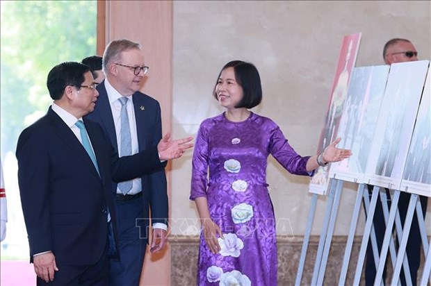 Premieres de Vietnam y Australia presencian firma de acuerdos de cooperacion hinh anh 4