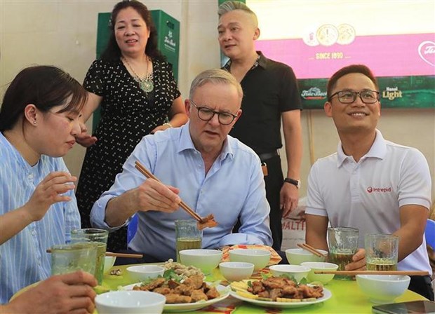 Promueven quintaesencia de cocina vietnamita a traves de la diplomacia hinh anh 1
