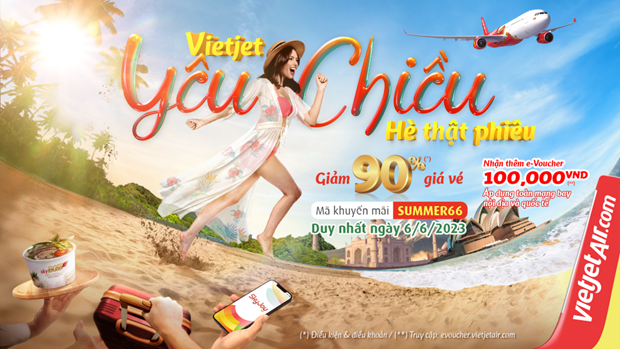 Vietjet de Vietnam lanza promocion atractiva para 6 de junio hinh anh 2