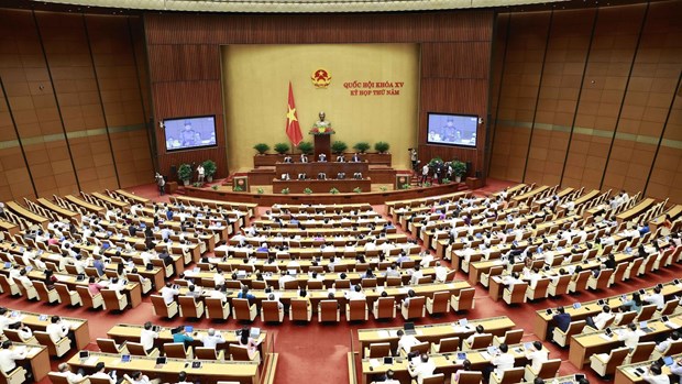 Parlamento vietnamita interpela sobre asuntos de ciencia-tecnologia y transporte hinh anh 1