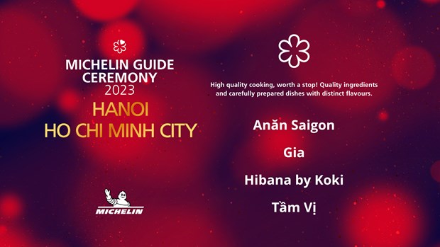 Guia Michelin honra por primera vez a 103 restaurantes vietnamitas hinh anh 2