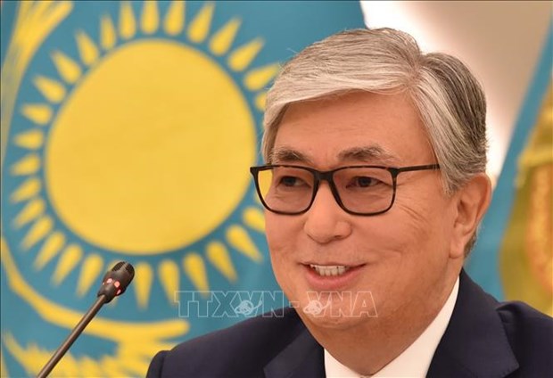Presidente de Kazajistan realizara visita oficial a Vietnam hinh anh 1