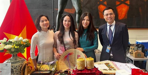 Vietnam deja impronta en Feria de Cultura y Gastronomia de la ONU 2023 hinh anh 1