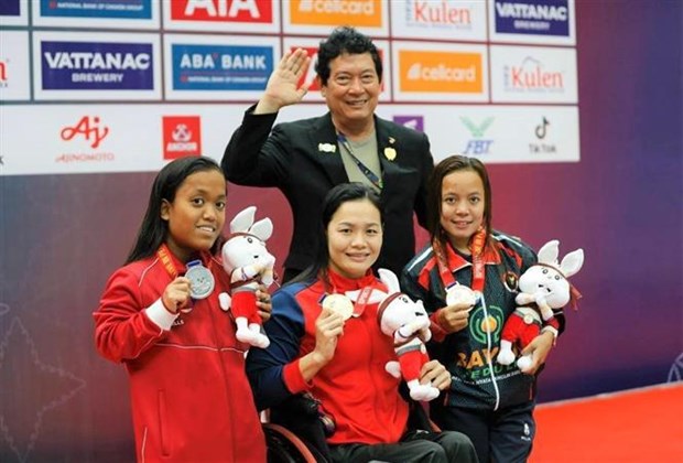 Vietnam alcanza exitos inesperados en ASEAN Para Games 12 hinh anh 1