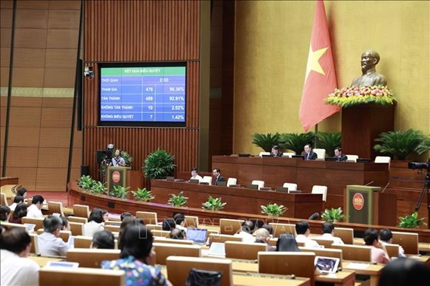 Parlamento vietnamita concluye el dia 18 de trabajo de su quinto periodo de sesiones hinh anh 1