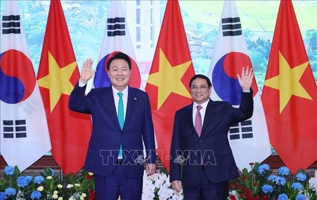 Vietnam y Corea del Sur se esfuerzan por fomentar cooperacion de beneficios mutuos hinh anh 1