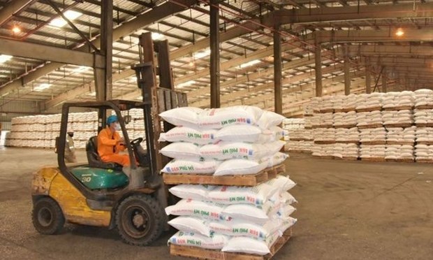 Caen exportaciones de fertilizantes de Vietnam hinh anh 1