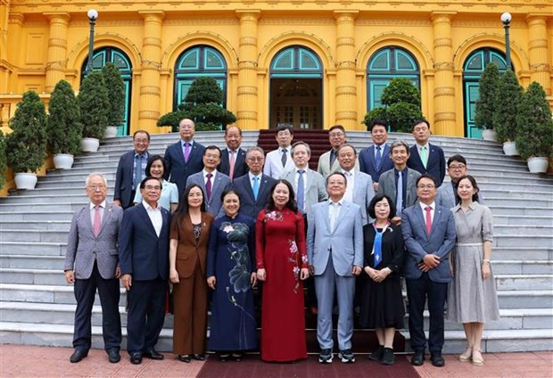 Vicepresidenta elogia a asociacion de Corea del Sur por contribuciones a lazos bilaterales hinh anh 1