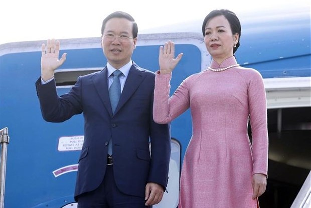 Presidente de Vietnam llega a Roma para iniciar visitas a Italia y el Vaticano hinh anh 1