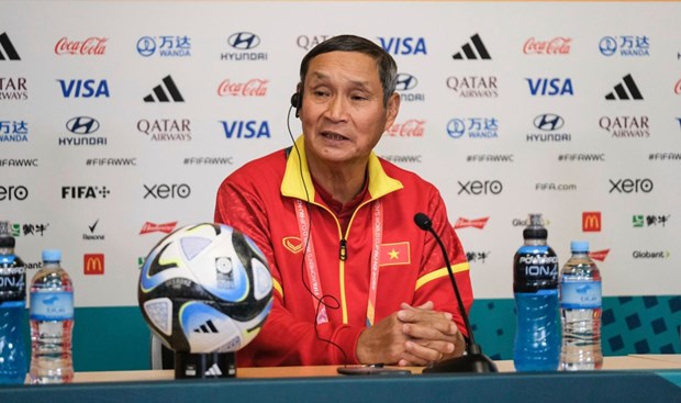 Copa Mundial Femenina: Seleccion vietnamita se esforzara al maximo en su ultimo partido hinh anh 1