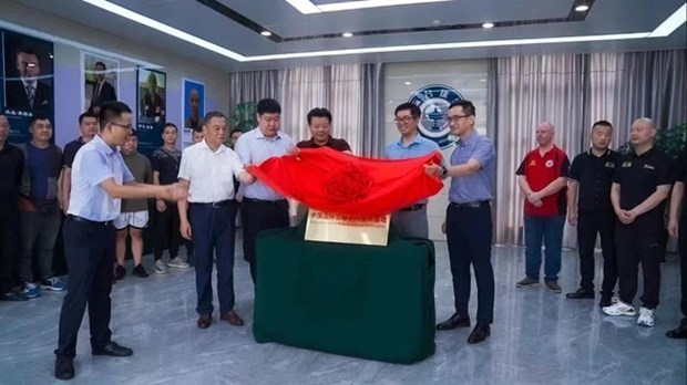 Presentan centro de entrenamiento de billar en China para jugadores vietnamitas hinh anh 1