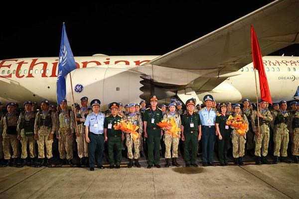 Cascos azules vietnamitas cumplen con exito mision internacional de paz hinh anh 2