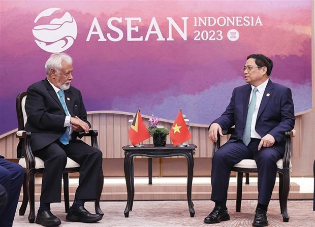 Vietnam dispuesto a fortalecer la cooperacion con Timor Leste hinh anh 1