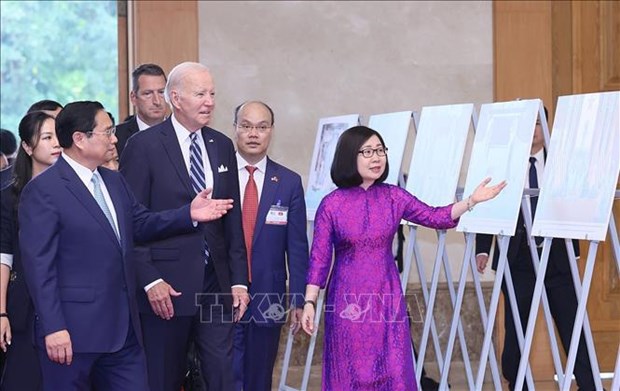 O Vietname aprecia os EUA como um importante parceiro estratégico, afirma o Primeiro-Ministro Hinh Anh 3