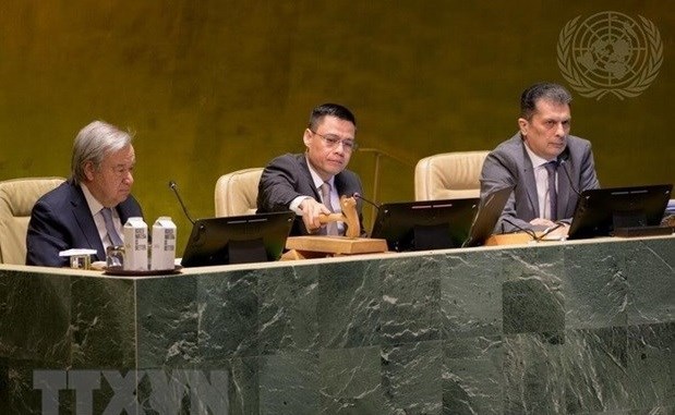 Vietnam participa activamente en el trabajo comun de las Naciones Unidas hinh anh 1