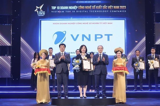 Honran a diez empresas de tecnologia digital mas destacadas de Vietnam 2023 hinh anh 2