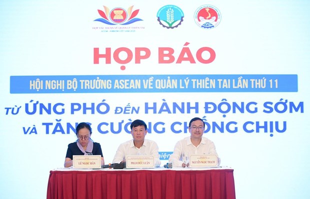 La XI Reunion Ministerial de ASEAN sobre Gestion de Desastres Naturales se celebrara en Quang Ninh hinh anh 1