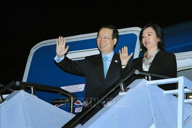Presidente vietnamita concluye participacion en Semana de Lideres Economicos de APEC 2023 hinh anh 1